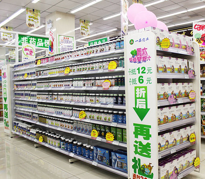 西藏藥店貨架定做案例圖與設(shè)計(jì)要點(diǎn)